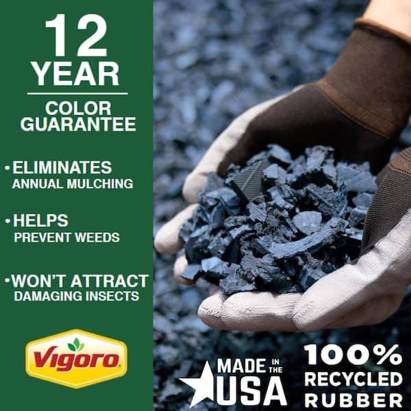 37.5 cu. ft. Blue Recycled Rubber Mulch (25 Bags)