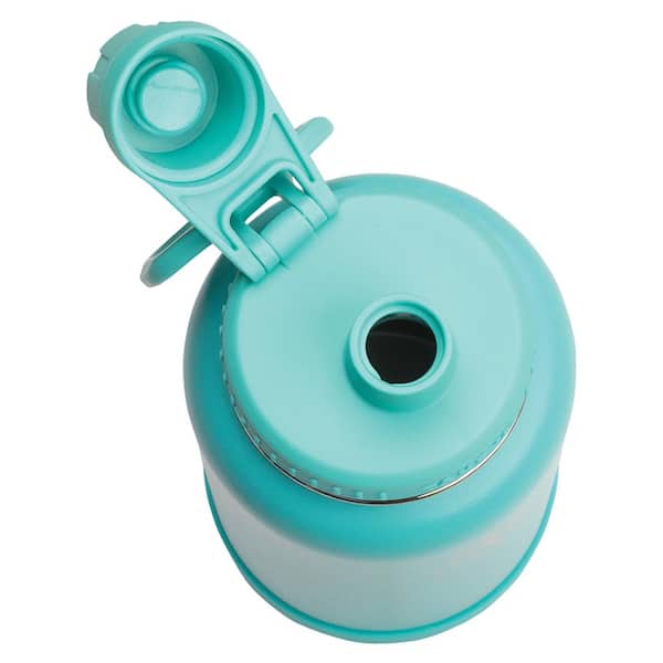 Takeya Actives 40 oz. Stainless Steel Straw Bottle Teal 52037