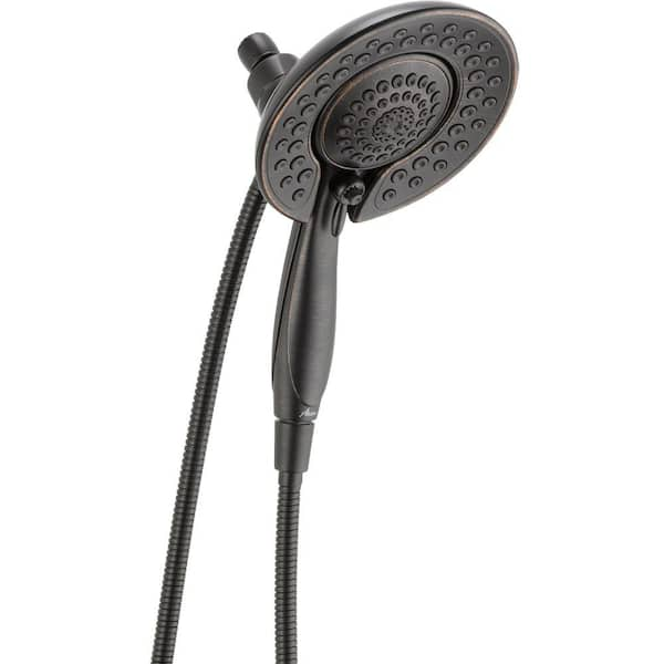 Delta In2ition Two-in-One 5-Spray Hand Shower/Shower Head in Venetian Bronze