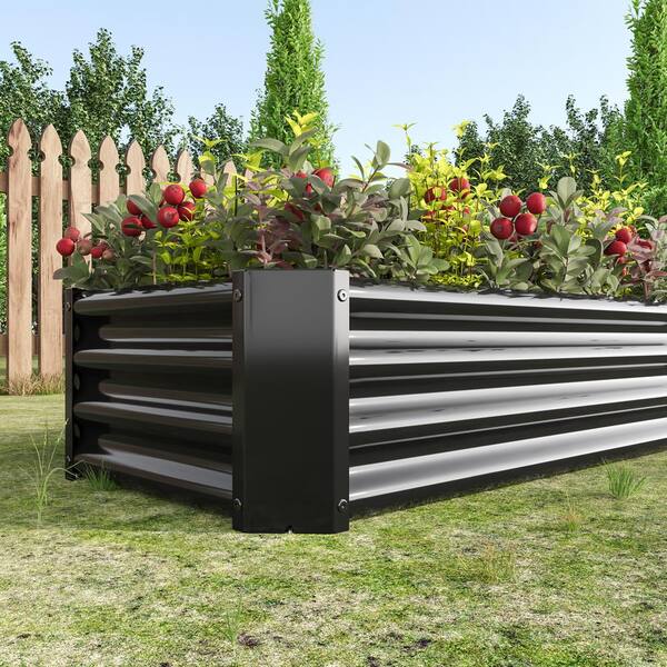 Commercial Large Rectangular Planter Boxes Steel Planter