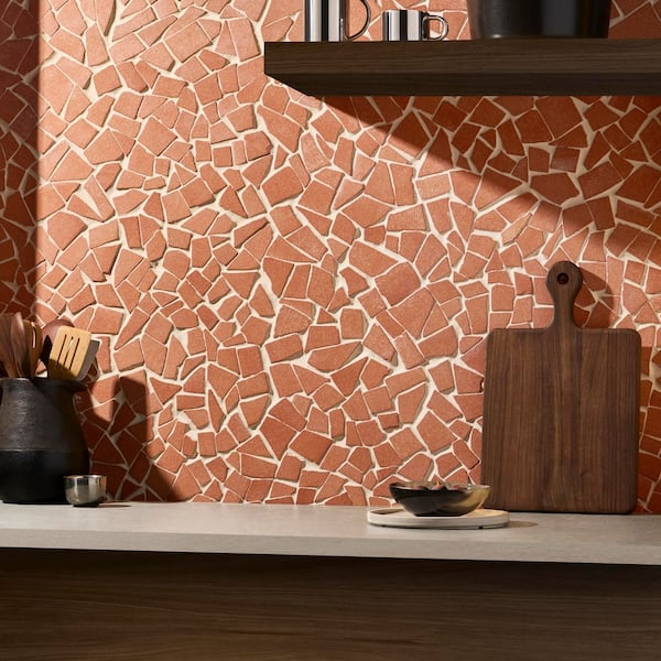 Ivy Hill Tile Toscana 10.43 in. x 10.43 in. Piazza Matte