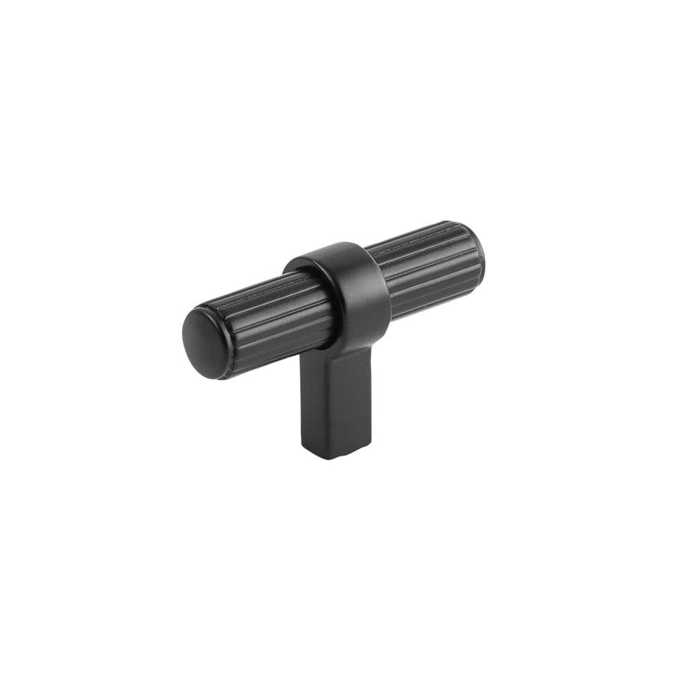 Sinclaire Collection 2-3/8 in. x 3/4 in. Matte Black T-Shaped Cabinet Knob price history on PriceWatchPro