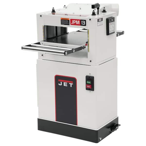 Jet 115/230-Volt JPM-13CS 1.5 HP 13 in. Woodworking CS Planer and Molder Combination Machine with Closed Stand