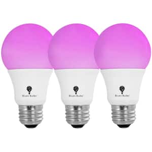 100-Watt Equivalent A19 Specialty Indoor LED Light Bulb in Full Spectrum (3-Pack)