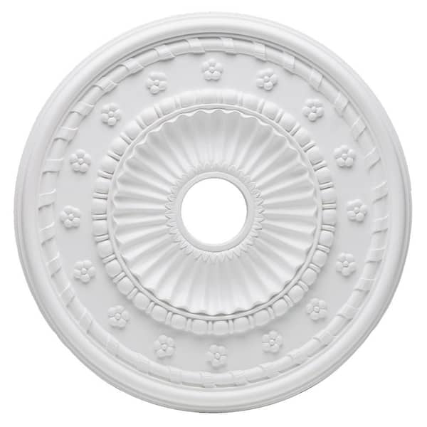 Westinghouse Aureole 24 in. White Ceiling Medallion-DISCONTINUED