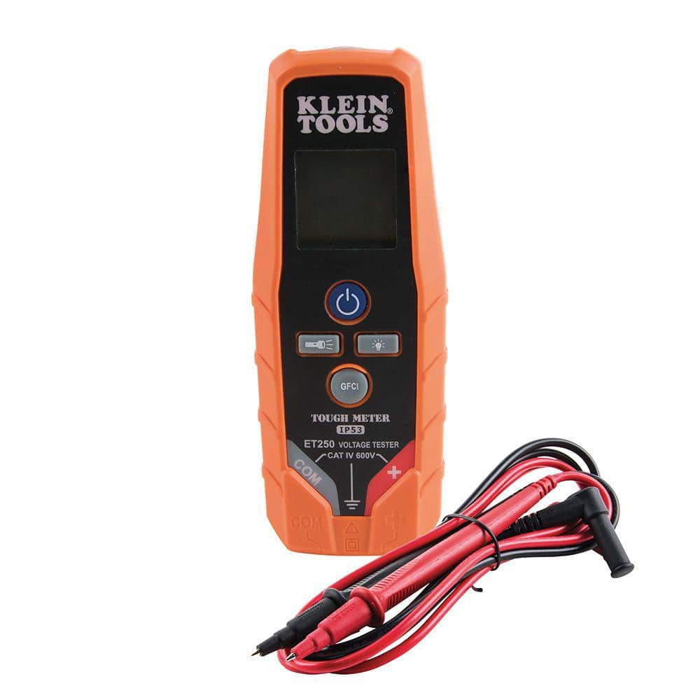 Klein Tools Multicolored Digital AC/DC Voltage Continuity Tester