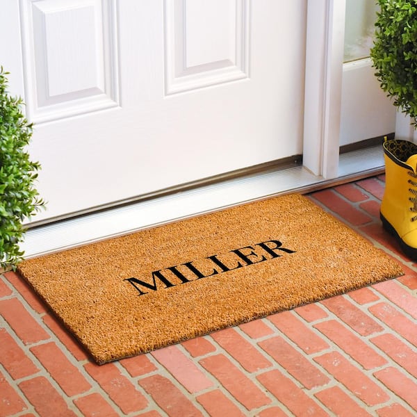 Bold Miller Multi-Colored 17 in. x 29 in. Indoor or Outdoor Doormat