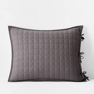 Velvet Quilted Pillow Sham - Standard/King (PAIR)
