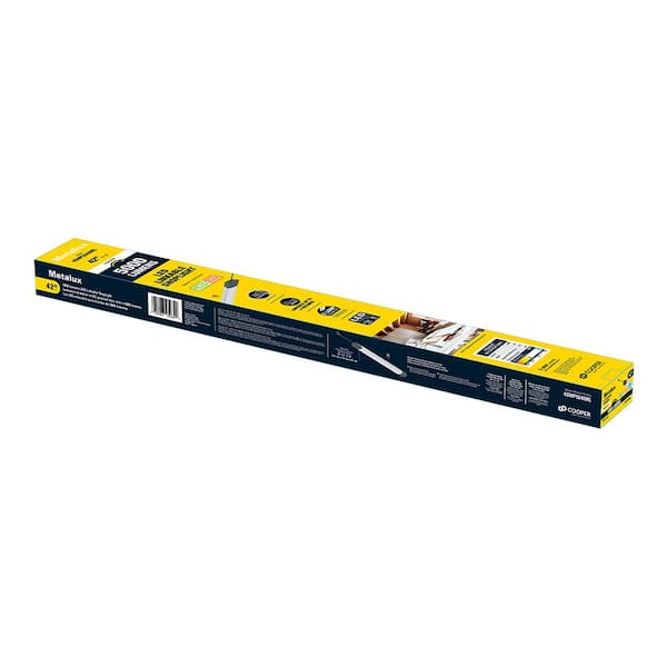 SHP 42 in. 64-Watt Equivalent, Integrated LED, White Shop Light, 5000 Lumens, 4000K CCT
