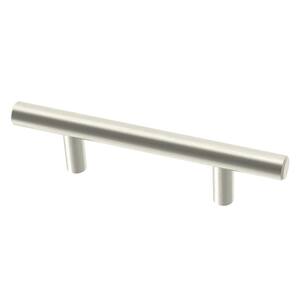 Essentials 3 in. (76 mm) Center-to-Center Stainless Steel Bar Drawer Pull (10-Pack)