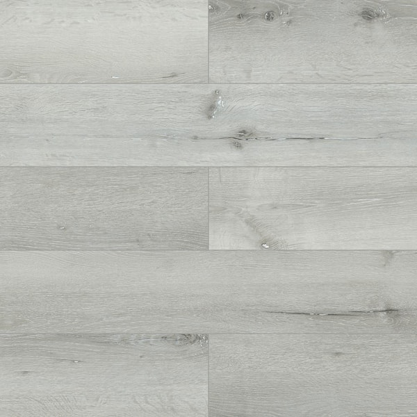 DOTFLOOR Light Oak 7.17 in. W x 48 in. L Waterproof Hybrid Resilient Flooring (23.90 sq. ft./Case)