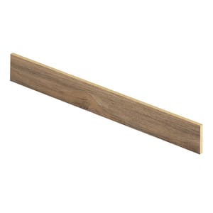 Lakeshore Pecan 94 in. Length x 1/2 in. Deep x 7-3/8 in. Height Laminate Riser to be Used with Cap A Tread