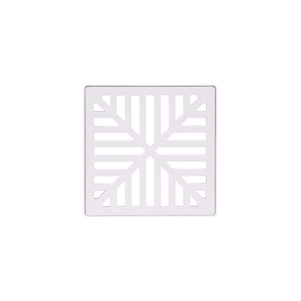 Kerdi-Drain Grate 4 in. Matte White Quad price history on PriceWatchPro