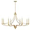 Savoy House Preserve 8-Light Warm Brass Chandelier 1-6415-8-322 - The ...