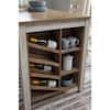 Signature DESIGN BY ASHLEY Skempton Casual White/Brown Wood 30 in. 4 Legs Dining Table Seats 4 D394-32
