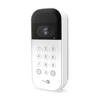 myQ Smart Wireless Garage Door Video Keypad