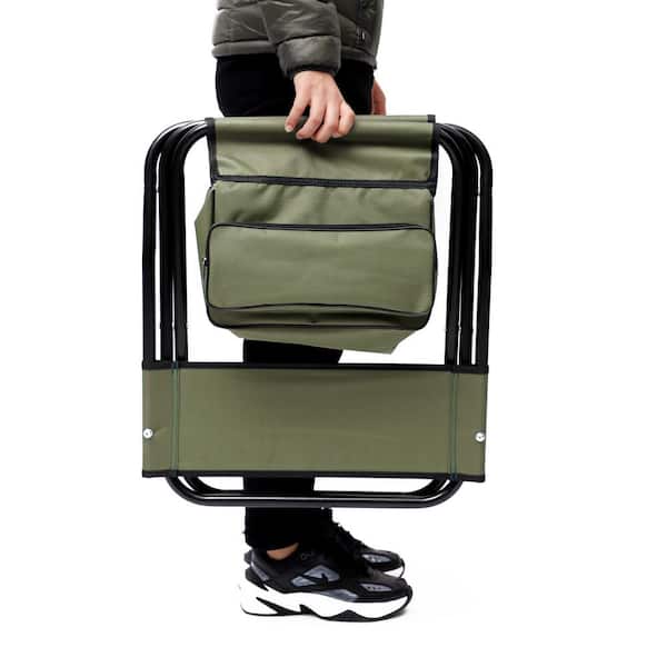 TIRAMISUBEST 4-piece Folding Outdoor Chair with Storage Bag
