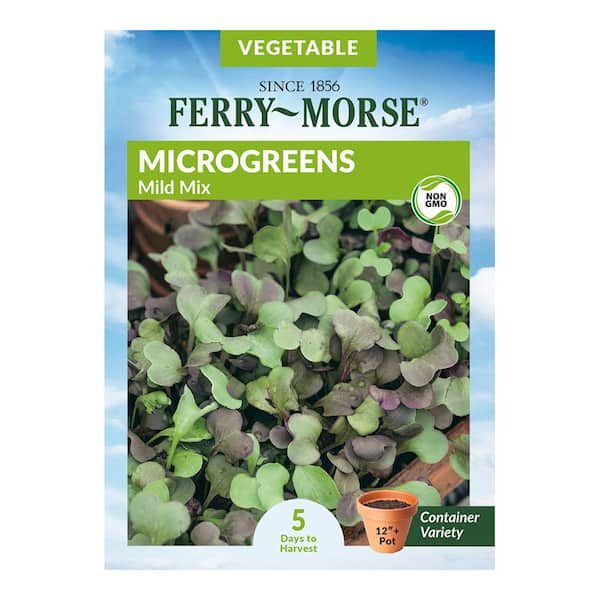 Ferry-Morse Micro-greens Mild Mix Vegetable Seeds