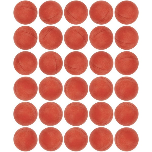 Fairly Odd Novelties 1.25 in. Mini Ping Pong Balls Red 144-Pack