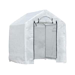 6 ft. W x 4 ft. D x 6 ft. H GrowIt Backyard Greenhouse Shed with Trademark Luminate Diffusion Fabric and Steel Frame
