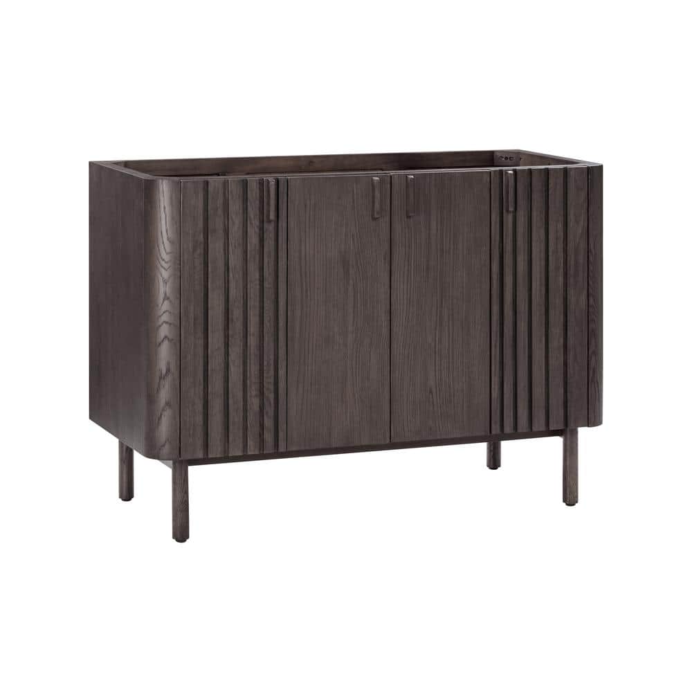 Blakely 48'' Dark Brown Oak Single Bathroom Vanity Base
