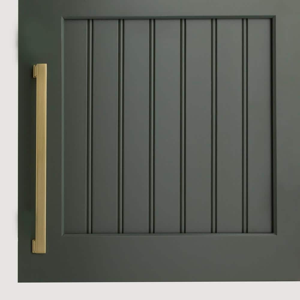 Chelsey 8-inch Satin Brass Bar Pull with Mounting Hardware
