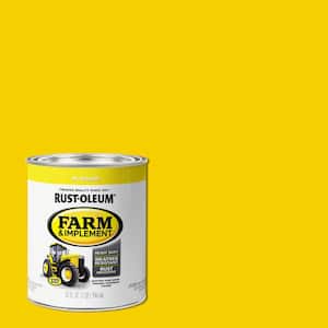 1 qt. Farm & Implement J.D. Yellow Gloss Enamel Paint (2-Pack)