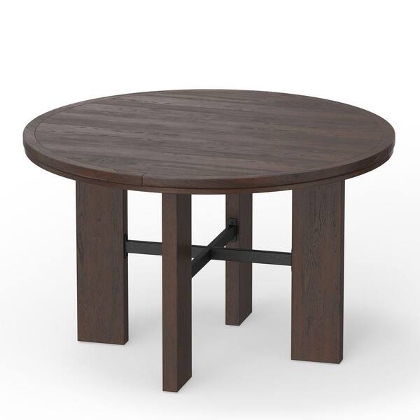 Quality Components Plus Georgio Modern Rustic Walnut Wood Top 48