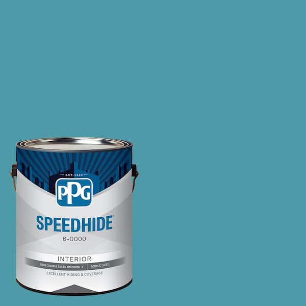 1 gal. PPG1150-5 Acapulco Cliffs Eggshell Interior Paint