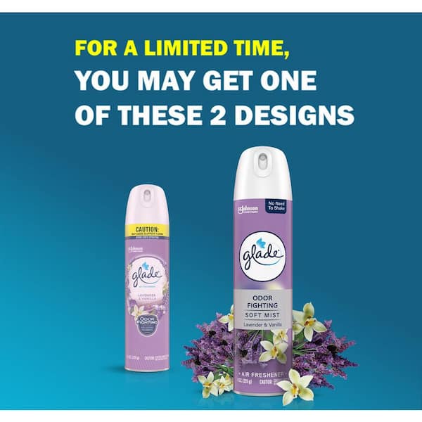 8 oz. Lavender and Vanilla Scent Air Freshener Spray