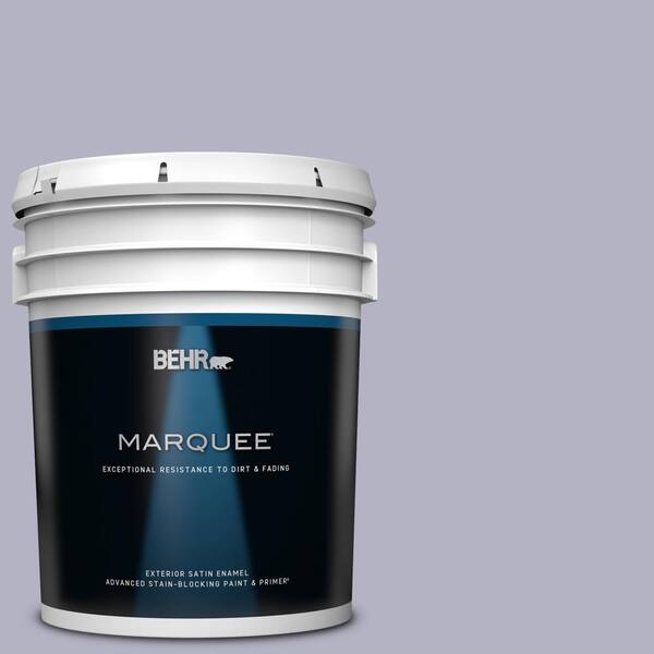 BEHR MARQUEE 5 gal. #640F-4 Fading Sunset Satin Enamel Exterior Paint & Primer