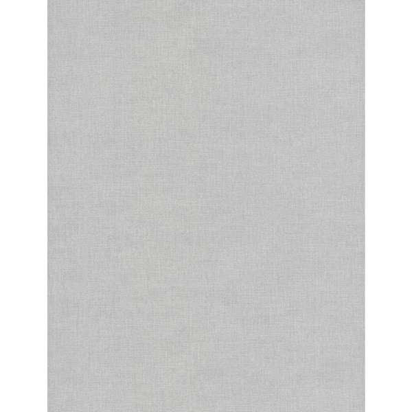 York Wallcoverings Grey Su Tela Matte Non-Pasted Paper Wallpaper