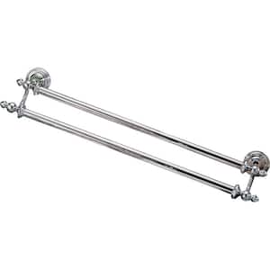 Victorian 24 in. Towel Bar in Chrome
