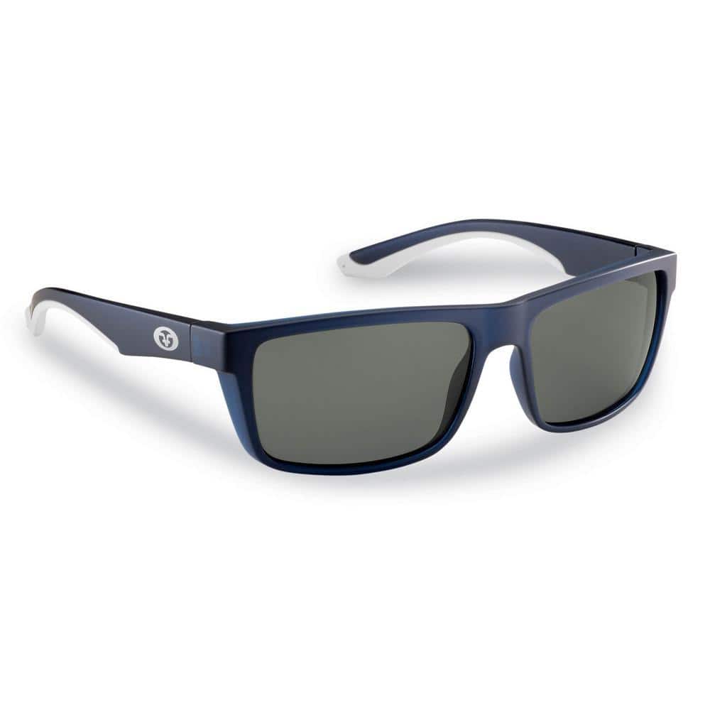 Streamer Polarized Sunglasses in Crystal Navy Frame with Smoke Lens price history on PriceWatchPro