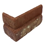 Boston Mill Thin Brick Singles - Corners (Box of 25) - 7.625 in x 2.25 in (5.5 linear ft)