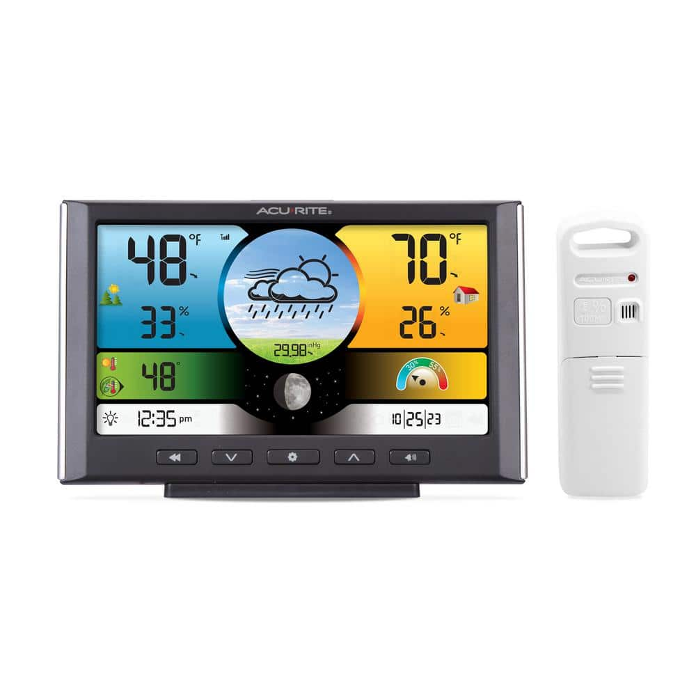 AcuRite Weather Forecaster Wireless Digital Color Display 02099HD - The ...