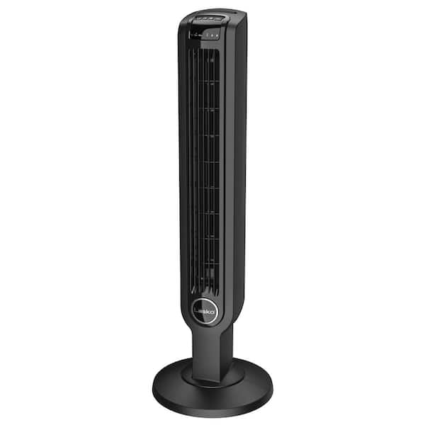 Lasko 36 in. 3-Speed Oscillating Tower Fan with Timer and Remote Control