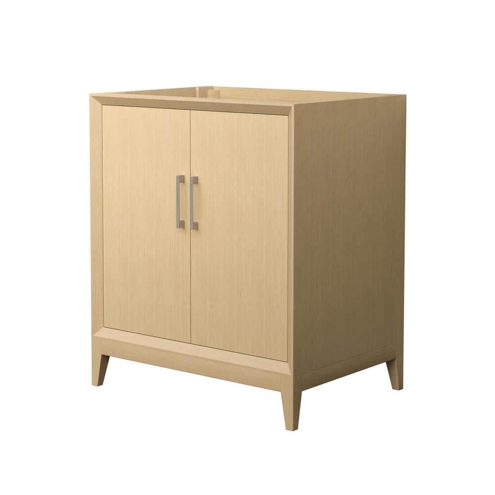 Janna 29.5 in. Bath Vanity Cabinet without Top in White Oak Assembled price history on PriceWatchPro