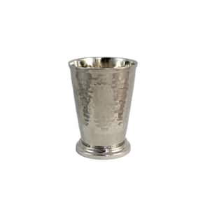 12 oz. Hammered Nickel Mint Julep Cups Without A Handle For Mint Juleps, Cocktails, Or Your Favorite Beverage