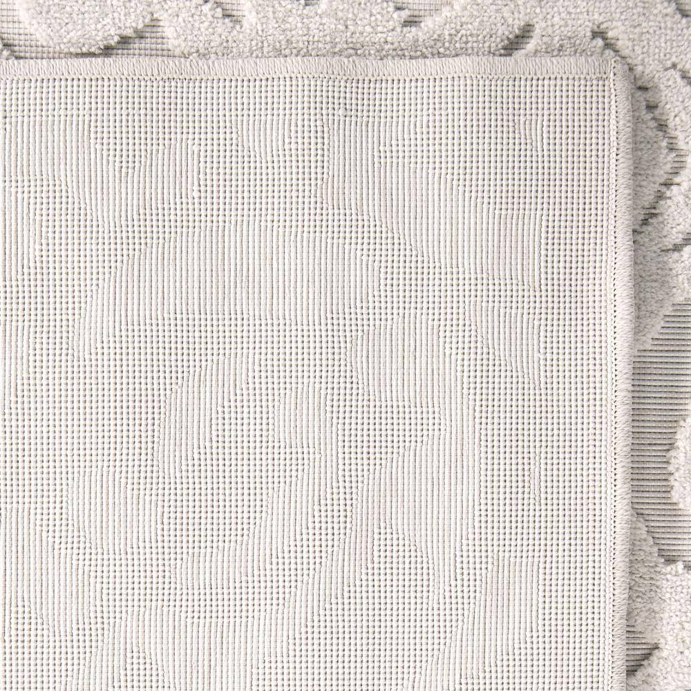 Lady Bird Elegant Damask Natural Indoor/Outdoor 5'2" x 7'6" Rug