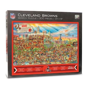 Miami Dolphins NFL Joe Journeyman Adventure SEARCH Puzzle 500 Pcs  Multi-Colored