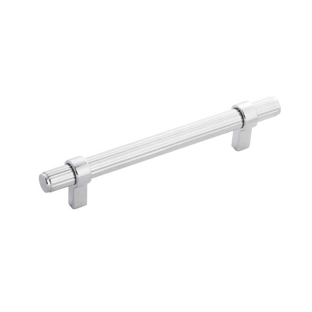 Sinclaire Collection 5-1/16 in. (128mm) Center to Center Polished Chrome Bar Cabinet Pull price history on PriceWatchPro