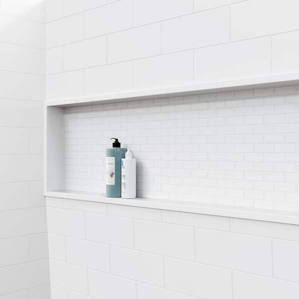Bootz Industries - Mauicast 30 in. x 60 in. x 78.5 in. Standard Fit Alcove Bath and Shower Kit with Left-Hand Drain in White