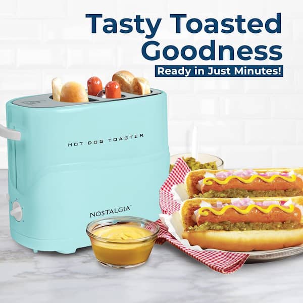 Nostalgia Pop-Up Hot Dog Toaster NHDT600AQ6A - The Home Depot