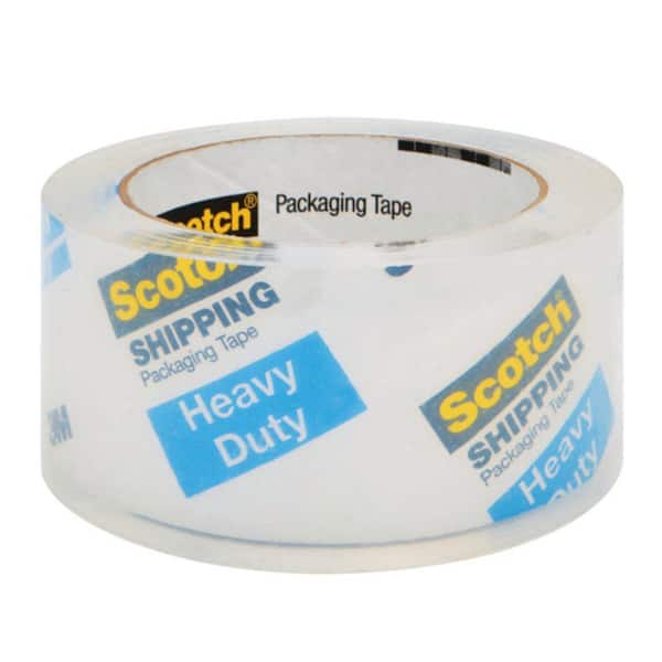  Duck HD Clear Packing Tape - 6 Rolls, 328 Yards Heavy