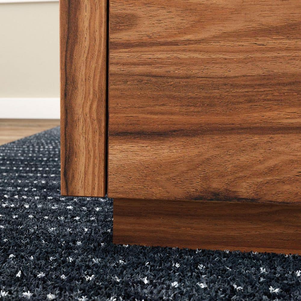 Manhattan Gate Blaze Acacia Modern Square Coffee Table with Storage