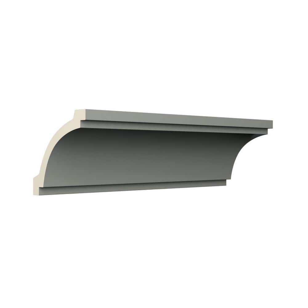 Graham Gray Polyurethane Crown Moulding 4" x 94.5"