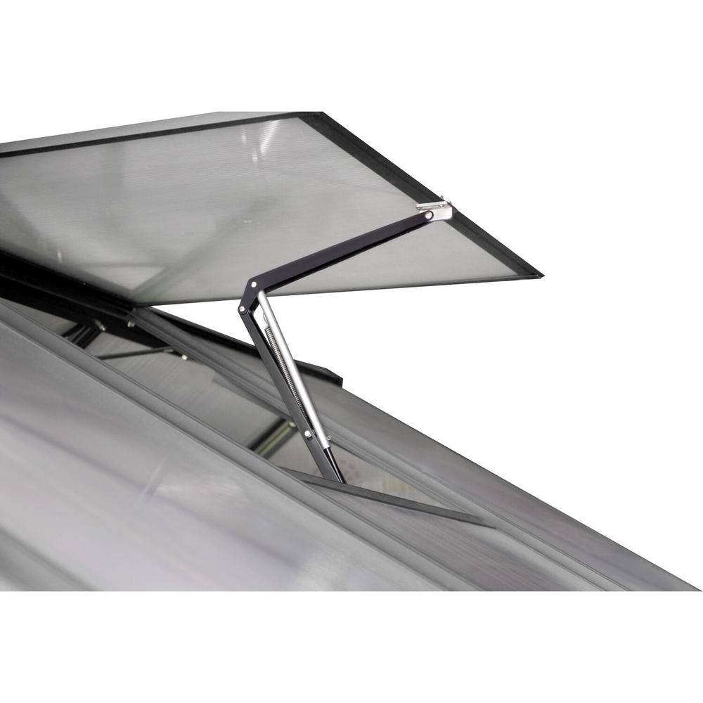 6 Ft. x 6 Ft. Clear Polycarbonate Aluminum Frame Greenhouse