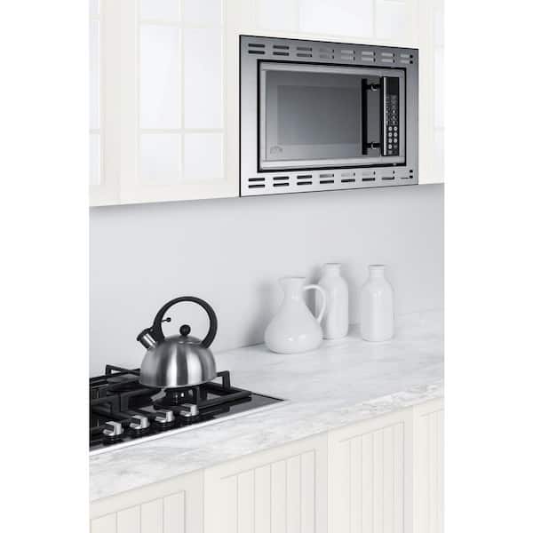 0.9 cu. ft. Built-In Microwave in Stainless Steel