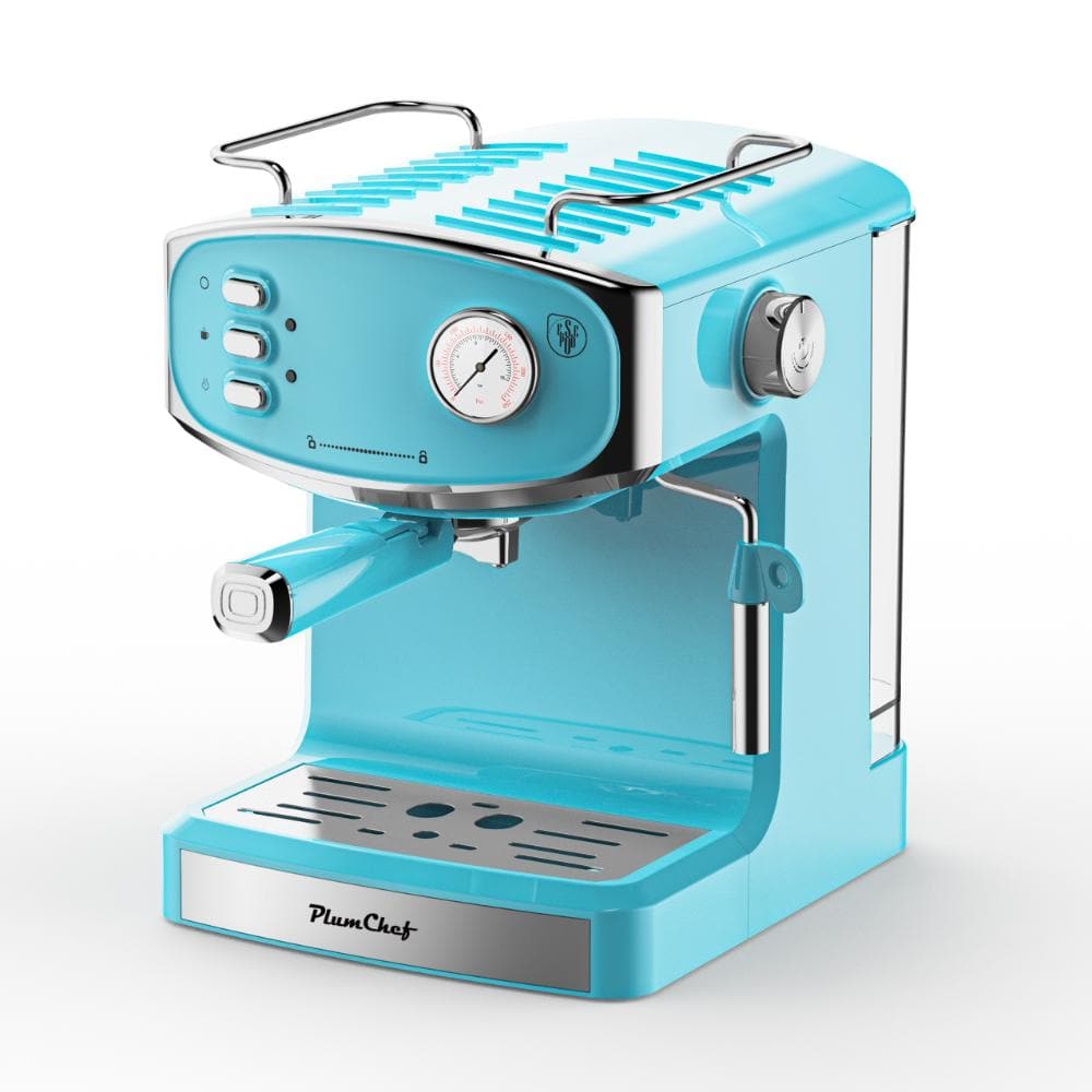 Plum Chef 20 Bar Espresso Machine with Milk Frother Steam Wand, Pressure Gauge & 54oz Water Tank for Cappuccino, Latte price history on PriceWatchPro